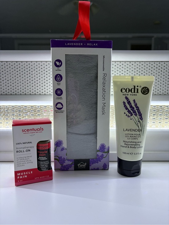 Other - Lavender Lotion and Relaxation mask- Scentuals muscle pain relief